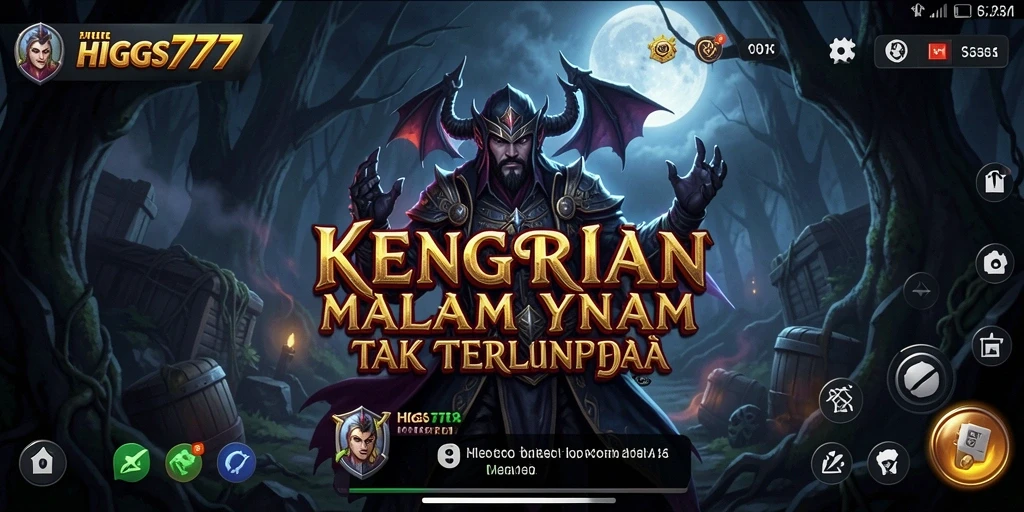 Gameplay HIGGS777 yang menakutkan dan menantang.