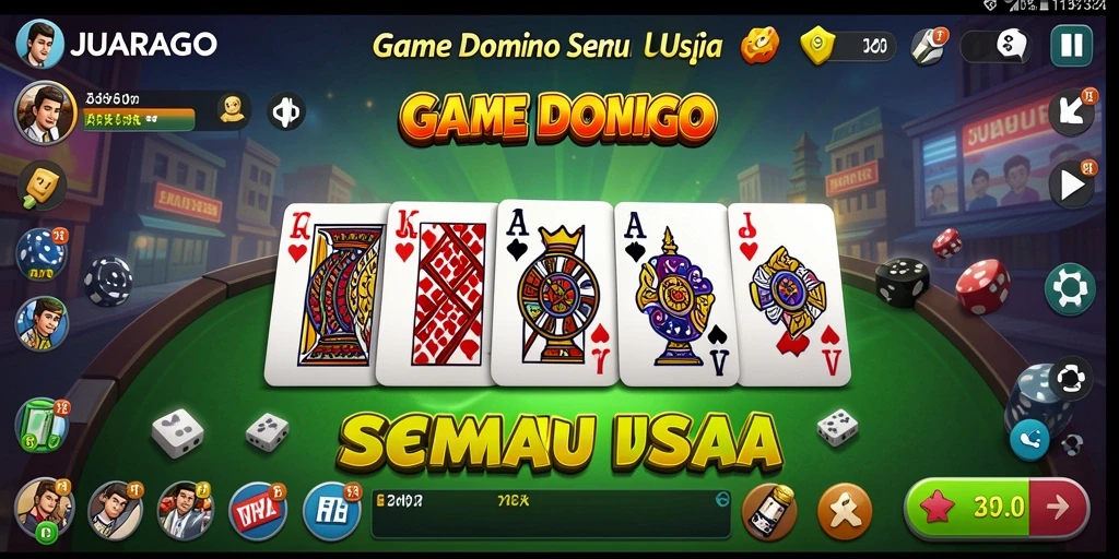 Tampilan gameplay JUARAGO yang seru dan interaktif.