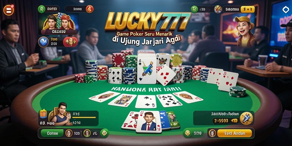 Tampilan gameplay seru dari LUCKY777 yang memikat.