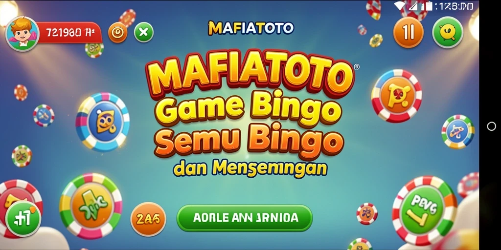 Screenshot gameplay MAFIATOTO menunjukkan keseruan bermain Bingo.