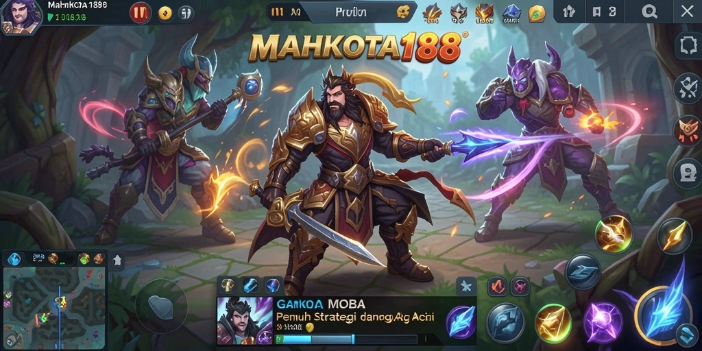 Gameplay seru di MAHKOTA188 dengan karakter dan strategi berbeda.