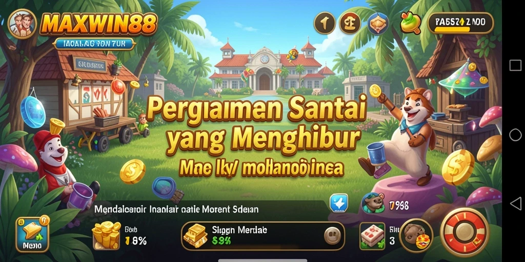 Tangkapan layar gameplay MAXWIN88 yang menarik dan penuh warna.