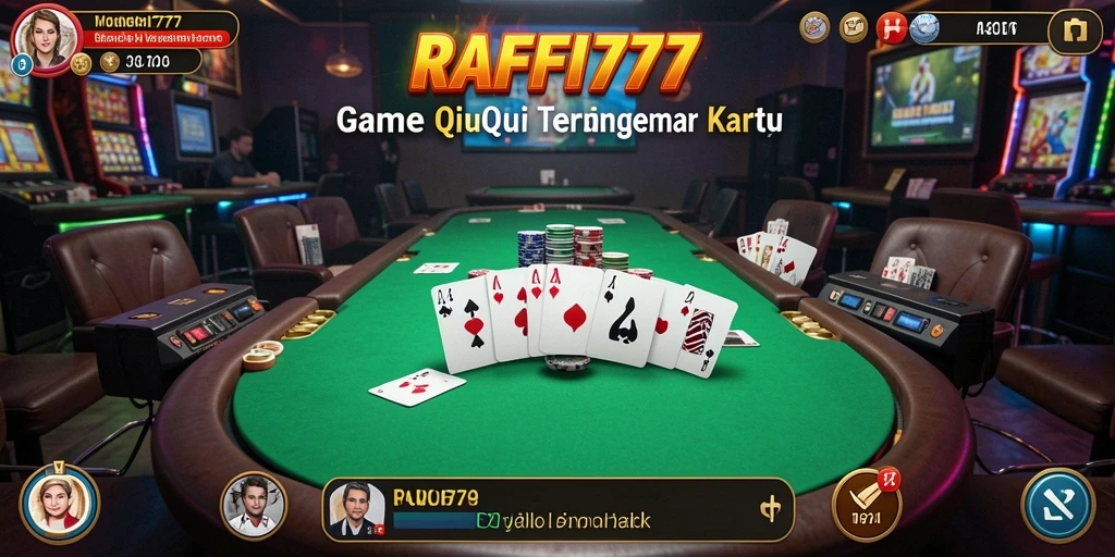 Tampilan menarik gameplay QiuQiu di RAFFI777.