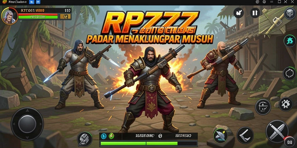 Menampilkan gameplay RPZZZ yang seru dan strategis.