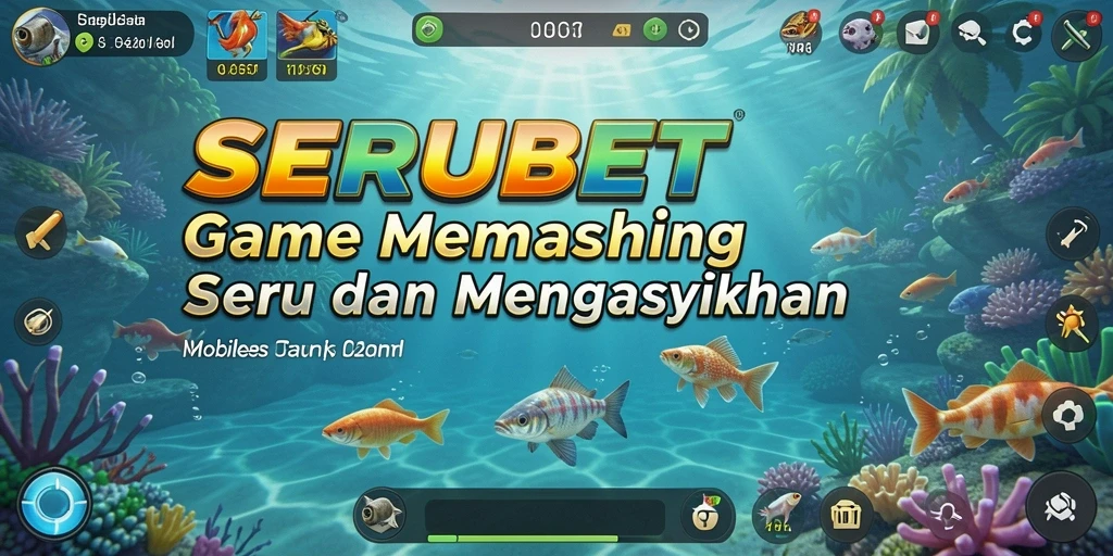 Tangkapan ikan besar dalam gameplay SERUBET yang seru dan menegangkan.
