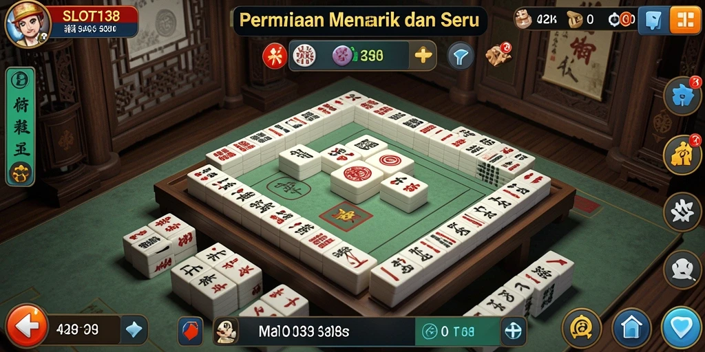 Gameplay <strong>SLOT138</strong> yang menarik dan penuh strategi Mahjong.